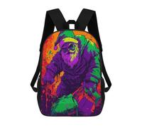 sinyumoney Zaino Per Bambini Evil Santa Claus Per Ragazzi E Ragazze, Zaino Da Viaggio Per Bambini, Zaino Scolastico Per Adolescenti 17inch