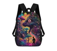 sinyumoney Zaino Per Bambini Fantasy Forest Encounter -1 Per Ragazzi E Ragazze, Zaino Da Viaggio Per Bambini, Zaino Scolastico Per Adolescenti 17inch