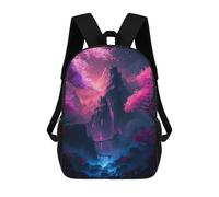 sinyumoney Zaino Per Bambini Fantasy Nature Japan 02 Per Ragazzi E Ragazze, Zaino Da Viaggio Per Bambini, Zaino Scolastico Per Adolescenti 17inch