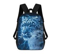 sinyumoney Zaino Per Bambini, Luminescent Snow Leopard Zaino Scolastico Di Grande Capacità Per Studenti, Zaino Per Ragazzi, Ragazze, Adulti, Adolescenti 17inch