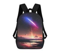 sinyumoney Zaino Per Bambini Meteor Showers Night Sky Per Ragazzi E Ragazze, Zaino Da Viaggio Per Bambini, Zaino Scolastico Per Adolescenti 17inch