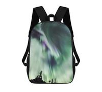 sinyumoney Zaino Per Bambini Northern Lights in Jasper Per Ragazzi E Ragazze, Zaino Da Viaggio Per Bambini, Zaino Scolastico Per Adolescenti 17inch