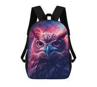 sinyumoney Zaino Per Bambini Owl Night Galaxy Per Ragazzi E Ragazze, Zaino Da Viaggio Per Bambini, Zaino Scolastico Per Adolescenti 17inch