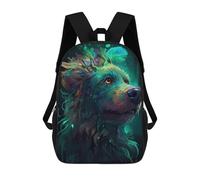 sinyumoney Zaino Per Bambini Poodle Dog Wizardry Per Ragazzi E Ragazze, Zaino Da Viaggio Per Bambini, Zaino Scolastico Per Adolescenti 17inch