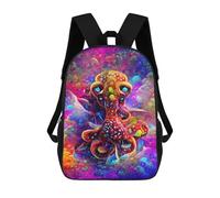 sinyumoney Zaino Per Bambini Stampato in 3D Colorful Fantasy Creature -1 Borsa Scolastica Leggera Da Viaggio Zaino Scolastico Alla Moda Per Bambini Studenti 17inch