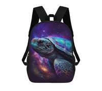sinyumoney Zaino Per Bambini Stampato in 3D Cosmic Turtle Art Print Borsa Scolastica Leggera Da Viaggio Zaino Scolastico Alla Moda Per Bambini Studenti 17inch