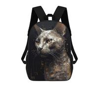sinyumoney Zaino Per Bambini Stampato in 3D Devon Rex Cat Treasured Borsa Scolastica Leggera Da Viaggio Zaino Scolastico Alla Moda Per Bambini Studenti 17inch