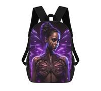 sinyumoney Zaino Per Bambini Stampato in 3D Enchanted Butterfly Fantasy Art -1 Zaino Scolastico Per Studenti, Zaino Casual Alla Moda, Borse Scolastiche Leggere Per Scuola, Università E Viaggi 17inch