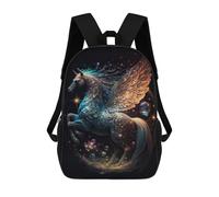 sinyumoney Zaino Per Bambini Stampato in 3D Enchanted Celestial Steed Zaino Scolastico Per Studenti, Zaino Casual Alla Moda, Borse Scolastiche Leggere Per Scuola, Università E Viaggi 17inch