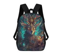 sinyumoney Zaino Per Bambini Stampato in 3D Enchanted Forest Guardian -20 Zaino Scolastico Ad Alta Capacità, Borse Da Viaggio Per Libri Per Ragazzi, Studenti Delle Scuole Elementari E Medie 17inch