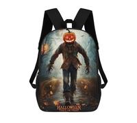 sinyumoney Zaino Per Bambini Stampato in 3D Halloween Scarecrow Borsa Scolastica Leggera Da Viaggio Zaino Scolastico Alla Moda Per Bambini Studenti 17inch