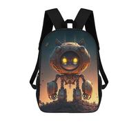 sinyumoney Zaino Per Bambini Stampato in 3D Robotic Cat in Space Adventure Zaino Scolastico Per Studenti, Zaino Casual Alla Moda, Borse Scolastiche Leggere Per Scuola, Università E Viaggi 17inch