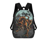 sinyumoney Zaino Per Bambini Stampato in 3D Sabertooth Tiger Zaino Scolastico Per Studenti, Zaino Casual Alla Moda, Borse Scolastiche Leggere Per Scuola, Università E Viaggi 17inch