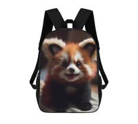 sinyumoney Zaino Per Bambini Wild Cute Baby Red Panda Per Ragazzi E Ragazze, Zaino Da Viaggio Per Bambini, Zaino Scolastico Per Adolescenti 17inch