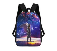 sinyumoney Zaino Per Ragazzi E Ragazze Con Stampa 3D Astronaut Angel in Space Zaino Per Libri, Scuola Elementare, Bambini, Borsa Da Viaggio Casual, Zaino Per Laptop 17inch