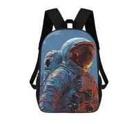 sinyumoney Zaino Per Ragazzi E Ragazze Con Stampa 3D Astronauts Bring Space Zaino Per Libri, Scuola Elementare, Bambini, Borsa Da Viaggio Casual, Zaino Per Laptop 17inch