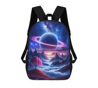 sinyumoney Zaino Per Ragazzi E Ragazze Con Stampa 3D Celestial Solitude Zaino Per Libri, Scuola Elementare, Bambini, Borsa Da Viaggio Casual, Zaino Per Laptop 17inch