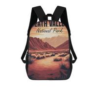 sinyumoney Zaino Per Ragazzi E Ragazze Con Stampa 3D Death Valley National Park Zaino Per Libri, Scuola Elementare, Bambini, Borsa Da Viaggio Casual, Zaino Per Laptop 17inch