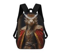sinyumoney Zaino Per Ragazzi E Ragazze Con Stampa 3D Dragon King Portrait Zaino Per Libri, Scuola Elementare, Bambini, Borsa Da Viaggio Casual, Zaino Per Laptop 17inch