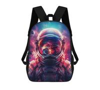 sinyumoney Zaino Per Ragazzi E Ragazze Con Stampa 3D Fantasy Space Astronaut Zaino Per Libri, Scuola Elementare, Bambini, Borsa Da Viaggio Casual, Zaino Per Laptop 17inch