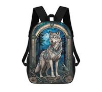 sinyumoney Zaino Per Ragazzi E Ragazze Con Stampa 3D Fox Animal Zaino Per Libri, Scuola Elementare, Bambini, Borsa Da Viaggio Casual, Zaino Per Laptop 17inch