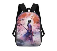 sinyumoney Zaino Per Ragazzi E Ragazze Con Stampa 3D Girls Flowers 05 Zaino Per Libri, Scuola Elementare, Bambini, Borsa Da Viaggio Casual, Zaino Per Laptop 17inch