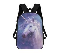 sinyumoney Zaino Per Ragazzi E Ragazze Con Stampa 3D Magical Unicorn Zaino Per Libri, Scuola Elementare, Bambini, Borsa Da Viaggio Casual, Zaino Per Laptop 17inch