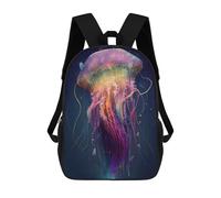 sinyumoney Zaino Per Ragazzi E Ragazze Con Stampa 3D The Mysterious Jellyfish 2 Zaino Per Libri, Scuola Elementare, Bambini, Borsa Da Viaggio Casual, Zaino Per Laptop 17inch