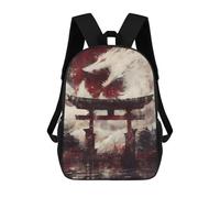 sinyumoney Zaino Per Ragazzi E Ragazze Con Stampa 3D White Wolf Spirit Gate Zaino Per Libri, Scuola Elementare, Bambini, Borsa Da Viaggio Casual, Zaino Per Laptop 17inch