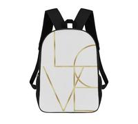 sinyumoney Zaino Per Studenti 17inch Zaino Per Bambini Zaino Scolastico Per Bambini Zaini Da Viaggio Stampati in 3D Borsa Scolastica Per Ragazzi