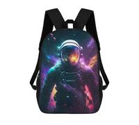 sinyumoney Zaino scolastico Beyond The Horizon Borsa per libri per ragazzi e ragazze, borsa da scuola, borsa per studenti, borsa da viaggio per affari, borsa da lavoro, Mystic Astronaut, 17"