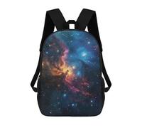 sinyumoney Zaino scolastico Beyond The Horizon Borsa per libri per ragazzi e ragazze, borsa da scuola, borsa per studenti, borsa da viaggio per affari, borsa da lavoro, Spazio frattuale, 17"