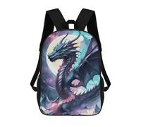 sinyumoney Zaino Scolastico Dragon Fantasy Galaxy 2 Zaino Per Ragazzi E Ragazze Borsa Per La Scuola Università Borsa Da Viaggio Borsa Da Lavoro 17inch