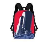 sinyumoney Zaino Scolastico Moby Dick Zaino Per Ragazzi E Ragazze Borsa Per La Scuola Università Borsa Da Viaggio Borsa Da Lavoro 17inch