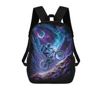 sinyumoney Zaino scolastico per bambini 17 pollici stampato 3D con motivi anime, ideale per viaggi e libri., Stile: 14., 17"
