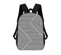 sinyumoney Zaino Scolastico Per Bambini Abstract And Geometric 5 Zaino Alla Moda Per Adolescenti Zaino Casual Per Ragazzi E Ragazze Borsa Scolastica Per Adolescenti Zaino Stampato in 3D 17inch