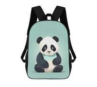 sinyumoney Zaino Scolastico Per Bambini Adorable Panda Zaino Scolastico Per Bambini Alla Moda Casual Zaini Da Viaggio Stampa 3D Divertenti E Fantastici Borse Per Libri 17inch
