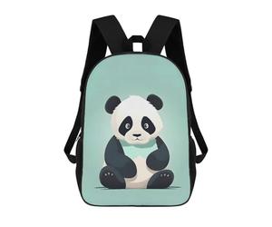 sinyumoney Zaino Scolastico Per Bambini Adorable Panda Zaino Scolastico Per Bambini Alla Moda Casual Zaini Da Viaggio Stampa 3D Divertenti E Fantastici Borse Per Libri 17inch