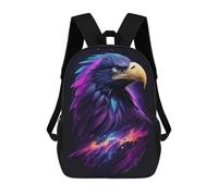 sinyumoney Zaino Scolastico Per Bambini Eagle Cosmic Zaino Scolastico Per Bambini Alla Moda Casual Zaini Da Viaggio Stampa 3D Divertenti E Fantastici Borse Per Libri 17inch