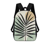 sinyumoney Zaino Scolastico Per Bambini Minimalist Floral 37 Zaino Alla Moda Per Adolescenti Zaino Casual Per Ragazzi E Ragazze Borsa Scolastica Per Adolescenti Zaino Stampato in 3D 17inch
