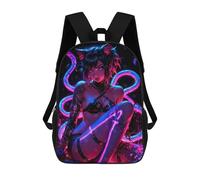 sinyumoney Zaino Scolastico Per Bambini Stampato in 3D Beautiful Anime Cat Girl Borse Per Libri Borse Scolastiche Da Viaggio Ad Alta Capacità Per Bambini/studenti/adulti 17inch