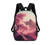 sinyumoney Zaino Scolastico Per Bambini Stampato in 3D Cherry Blossom Japan Zaino Per Bambini Ad Alta Capacità, Zaini Da Viaggio, Borse Per Libri, Zaino Scolastico Per Bambini 17inch