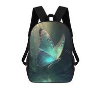sinyumoney Zaino Scolastico Per Bambini Stampato in 3D Enchanted Butterfly Flight Borsa Scolastica Per Bambini, Zaini Da Viaggio, Borse Per Libri Alla Moda, Zaino Di Grande Capacità 17inch