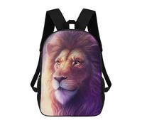 sinyumoney Zaino Scolastico Per Bambini Stampato in 3D Galactic Lion Majesty -14 Borsa Scolastica Per Bambini, Zaini Da Viaggio, Borse Per Libri Alla Moda, Zaino Di Grande Capacità 17inch