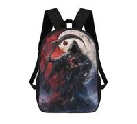 sinyumoney Zaino Scolastico Per Bambini Stampato in 3D Grim Reaper in Space Borse Per Libri Borse Scolastiche Da Viaggio Ad Alta Capacità Per Bambini/studenti/adulti 17inch