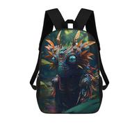 sinyumoney Zaino Scolastico Per Bambini Stampato in 3D Jungle Guardian Mythical Creature Borsa Scolastica Per Bambini, Zaini Da Viaggio, Borse Per Libri Alla Moda, Zaino Di Grande Capacità 17inch