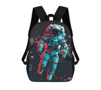 sinyumoney Zaino Scolastico Per Bambini Stampato in 3D Meteor Galaxy Obstacle Borse Per Libri Borse Scolastiche Da Viaggio Ad Alta Capacità Per Bambini/studenti/adulti 17inch