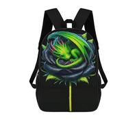 sinyumoney Zaino Scolastico Per Bambini Stampato in 3D The Dragons Blossom Borse Per Libri Borse Scolastiche Da Viaggio Ad Alta Capacità Per Bambini/studenti/adulti 17inch