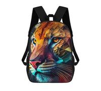 sinyumoney Zaino Scolastico Per Bambini Stampato in 3D Tiger Bold And Majestic Borse Per Libri Borse Scolastiche Da Viaggio Ad Alta Capacità Per Bambini/studenti/adulti 17inch