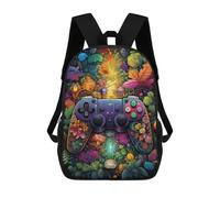 sinyumoney Zaino Scolastico Per Bambini Stampato in 3D Video Game Controller in Nature -2 Zaino Per Bambini Ad Alta Capacità, Zaini Da Viaggio, Borse Per Libri, Zaino Scolastico Per Bambini 17inch